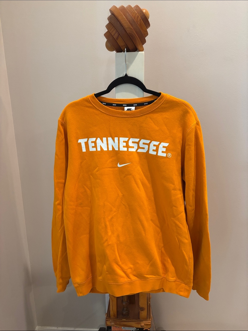 Nike Orange 'Tennessee' Crewneck Sweatshirt